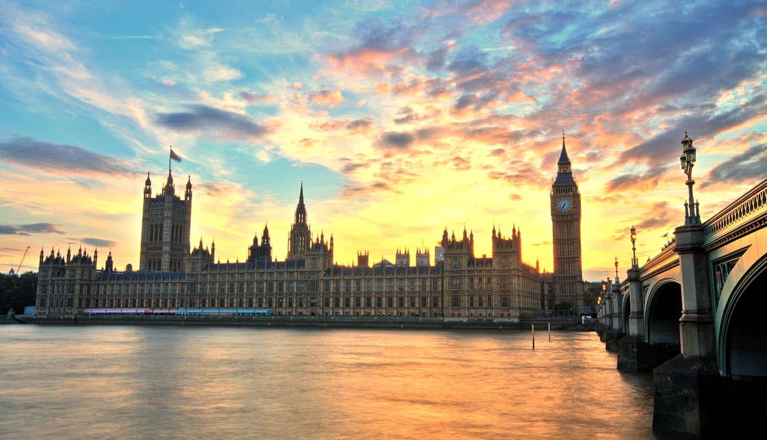 Image of UK parliament building representing how the UK wants to keep EU happy with new data protection law