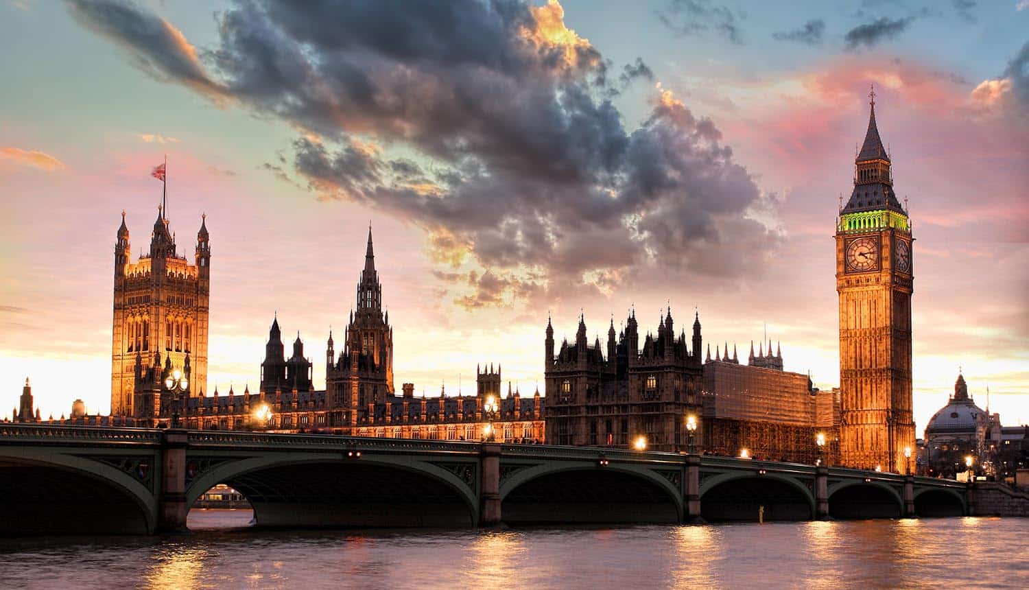 Image of UK parliament building signifying the ICO levying fines for spam and data breaches