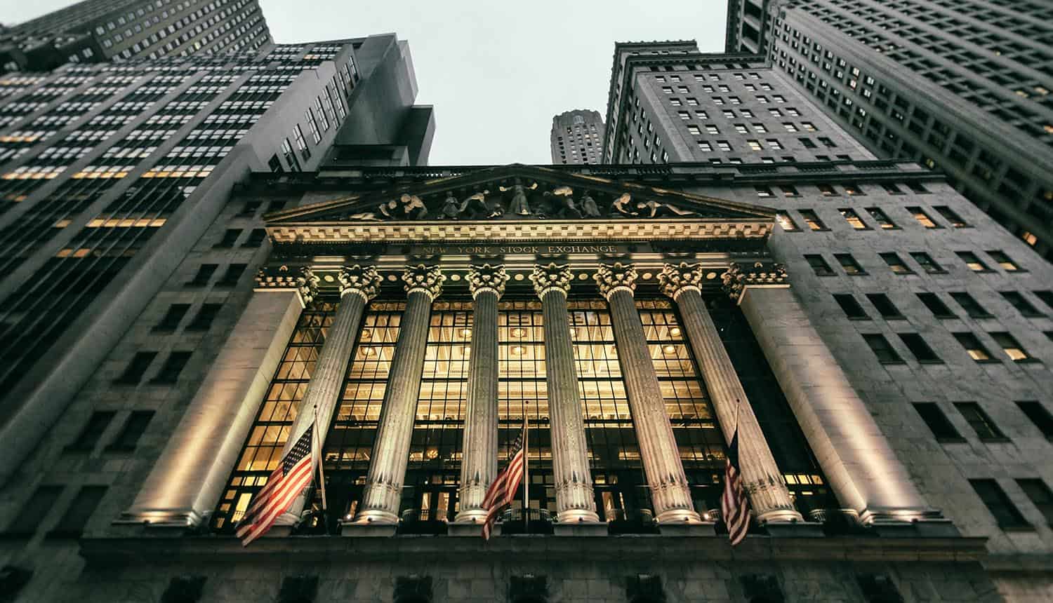 Image of Wall Street stock exchange showing how Facebook won’t care about privacy as share prices continue to rise