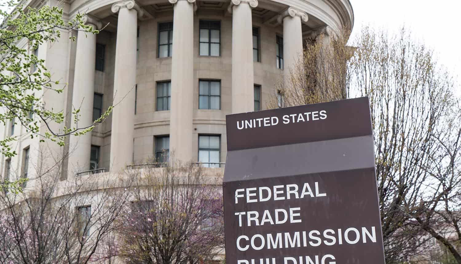 United States Federal Trade Commission (FTC) building in Washington, DC