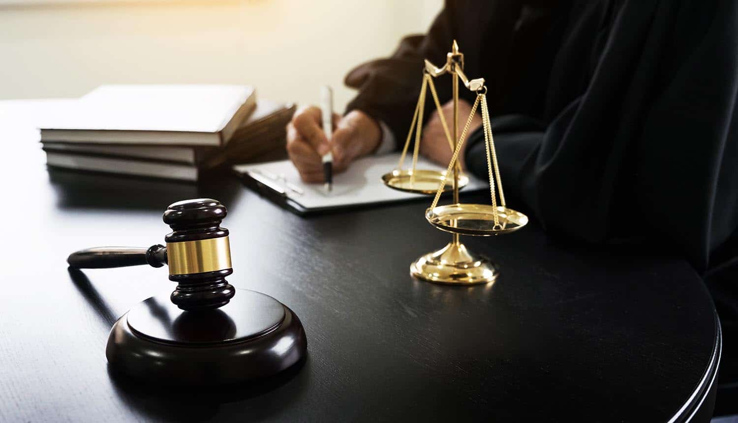 Lawyer working on document for analysis of proposed Data Care Act
