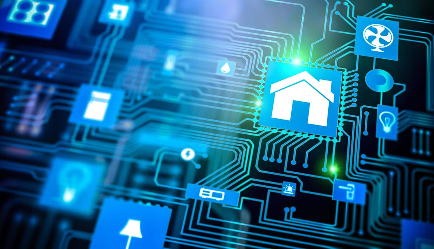 Smart home concept showing IoT security and privacy flaws in smart devices