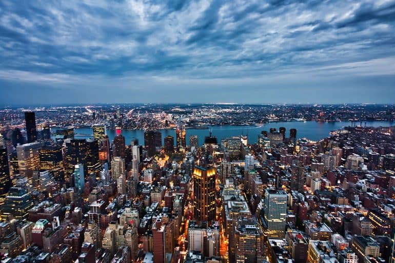 New York evening landscape showing the newly proposed New York Privacy Act which could be tougher than CCPA