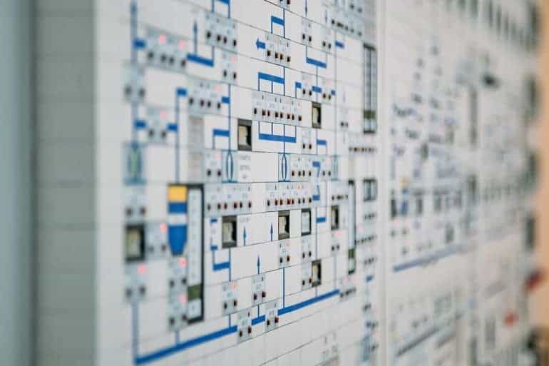Control panel dashboard of power plant showing the malware attack on India’s largest nuclear power plant