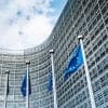 European Commission in Brussels showing release of new digital strategy documents