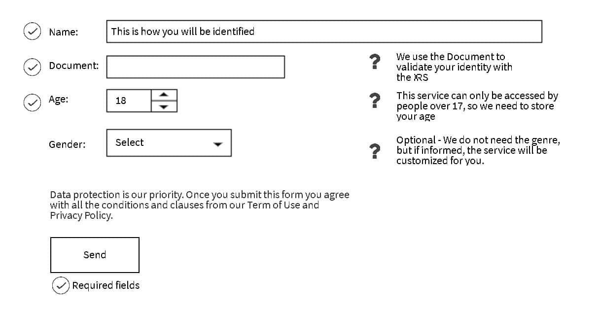 Form example 2