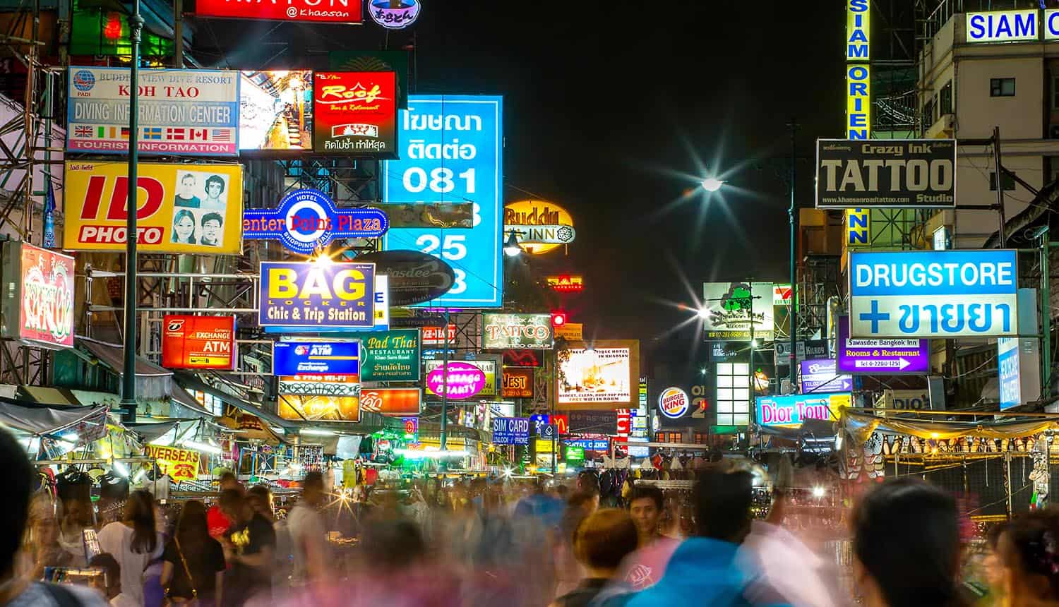 People walking in Bangkok showing coming Thailand PDPA