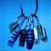 Fish hook with security locks showing phishing attack