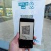 Check in using QR code when entering a shopping mall in Australia showing police abuse of contact tracing data