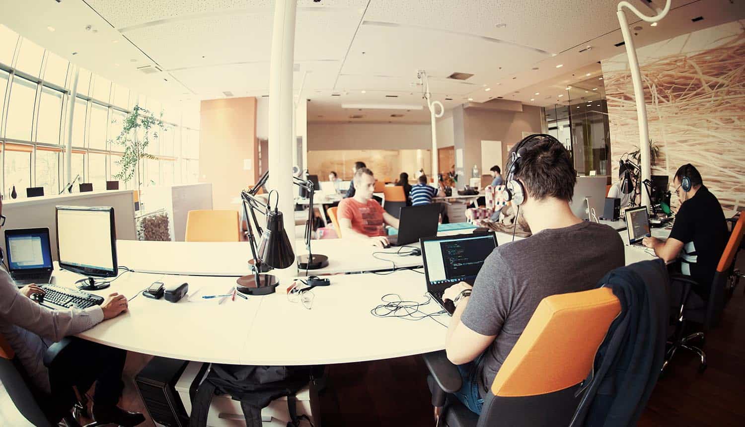 Developers working and showing CI/CD security