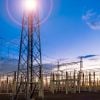 Electric substation at dawn showing OT security for critical infrastructure
