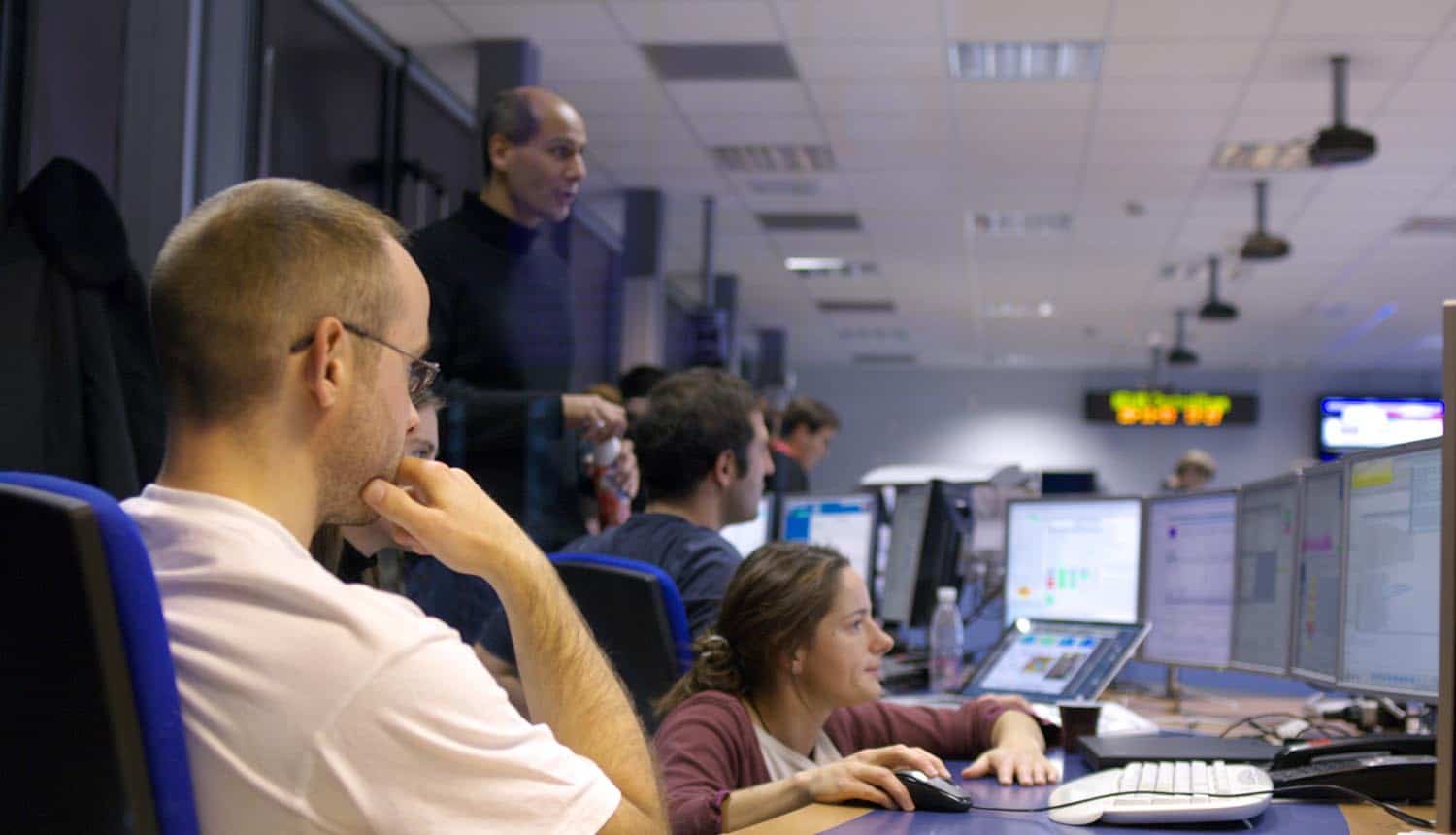 Staff in security operations center (SOC)