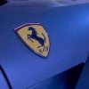 Ferrari logo on on car showing NFT scam