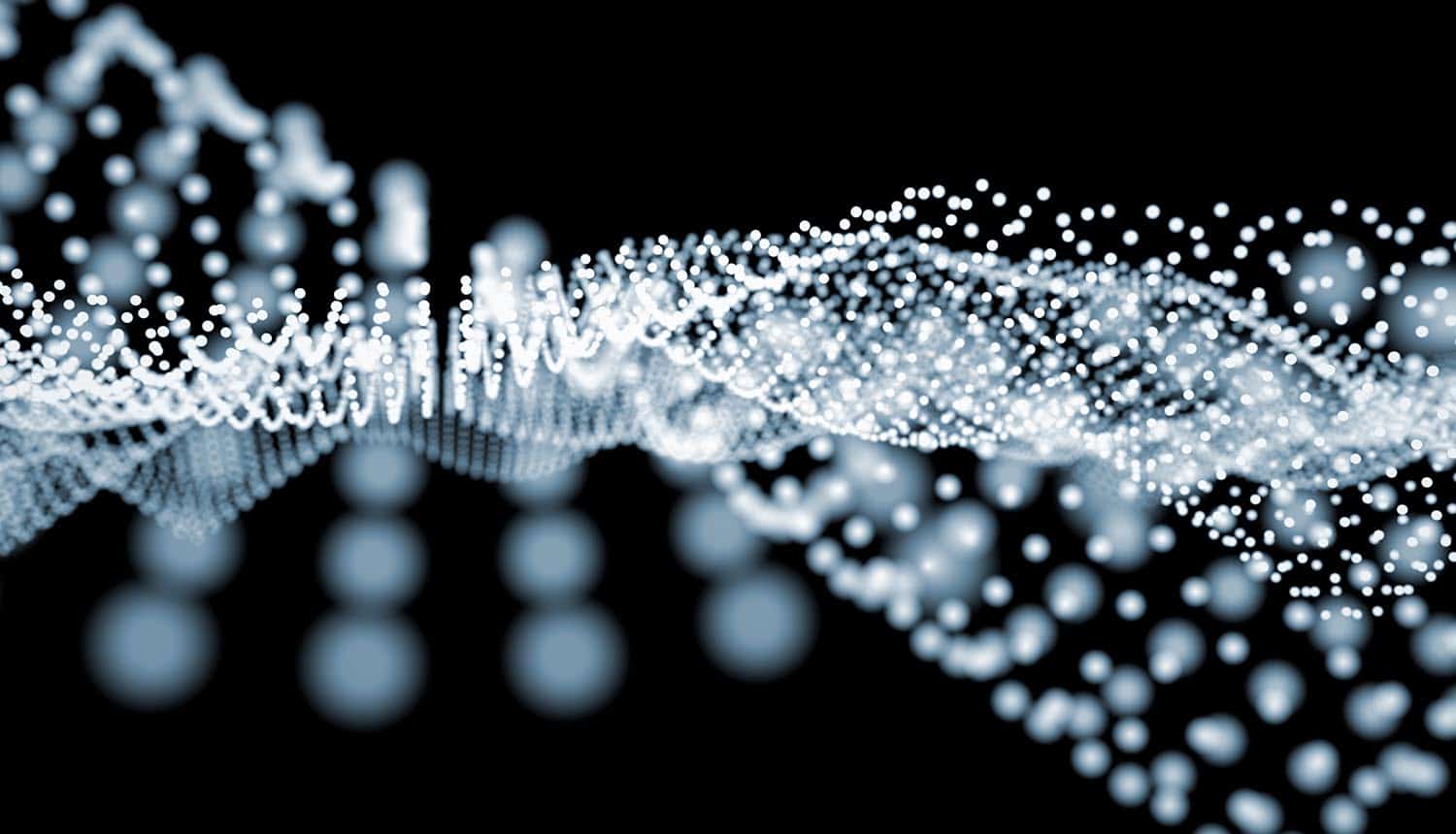 Energy particles flow