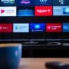 Smart TV showing apps showing data breach affected stored credit cards