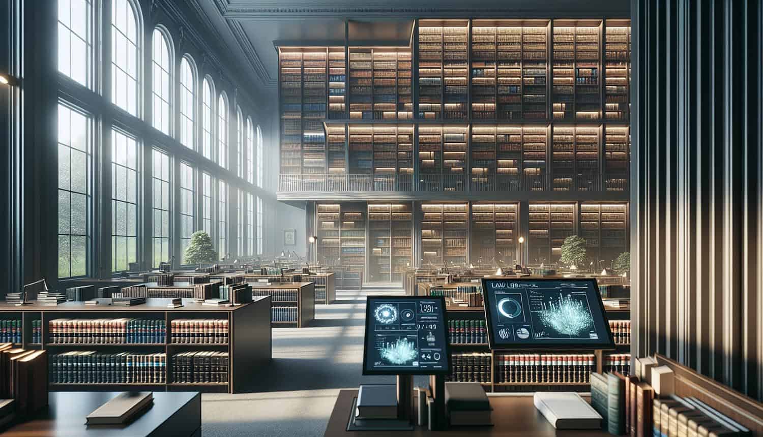 Office with books
