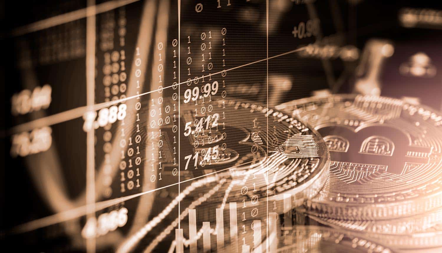 Bitcoin and chart
