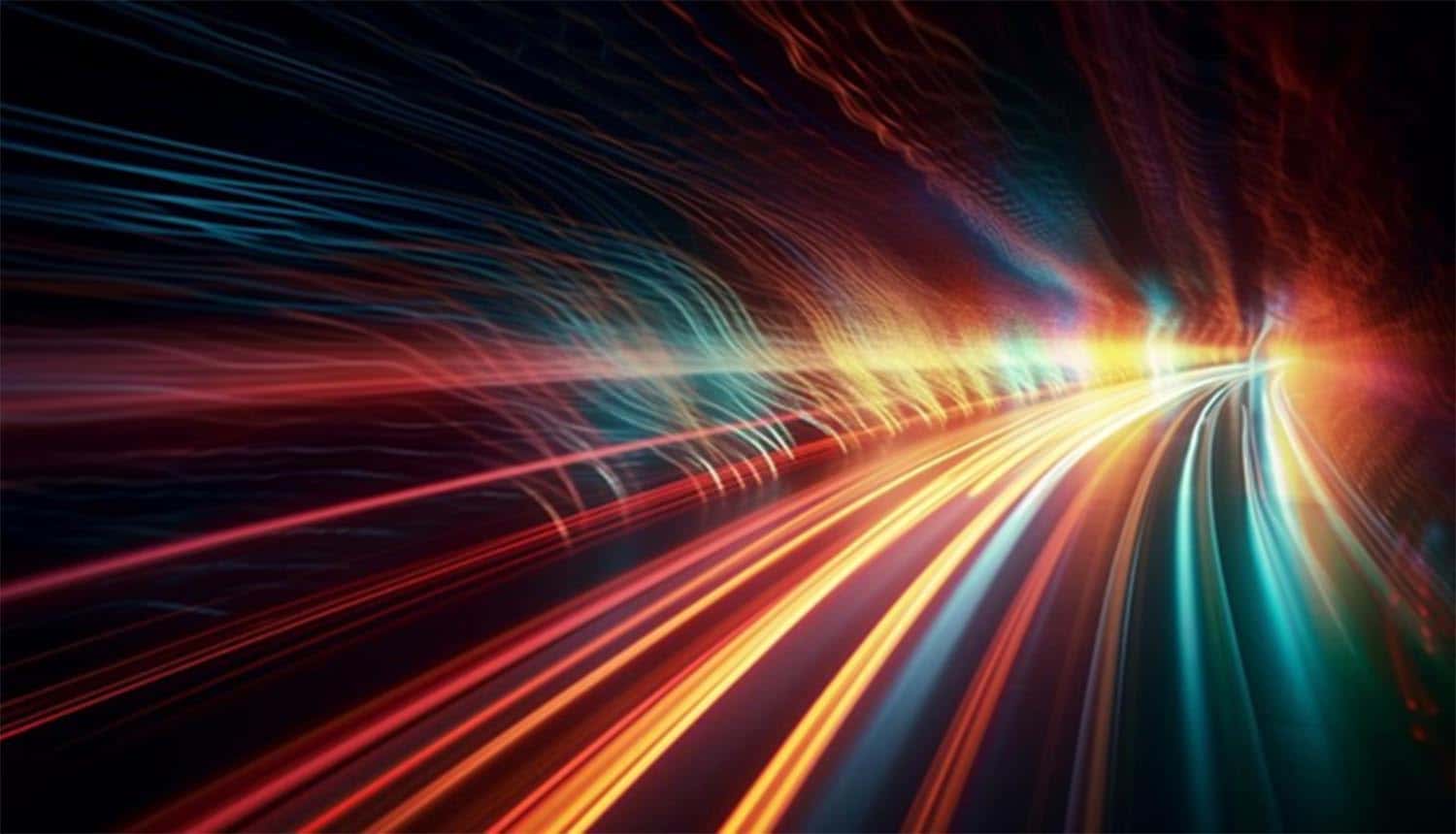 Speed light trails