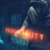 Hacker working showing OpenSSH vulnerability for RCE