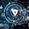 Shield over map showing API vulnerabilities and bot attacks
