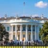 The White House in Washington DC showing cybersecurity checklist for election infrastructure