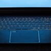 Laptop keyboard with illumination showing Chinese hackers in US Treasury security breach