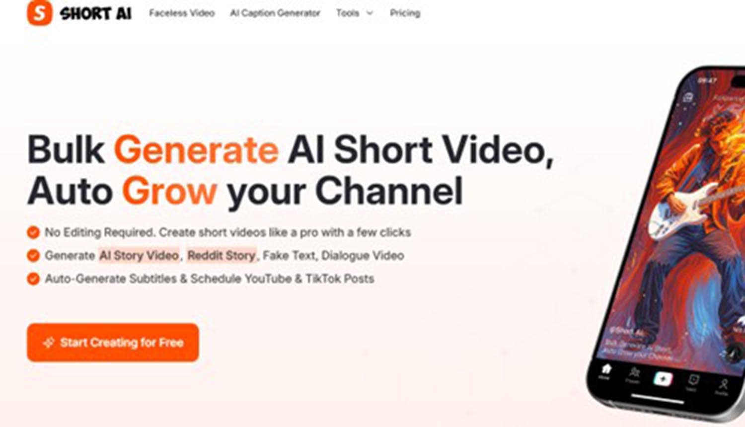 Short.AI Review: The Ultimate Tool for Creating Faceless Videos