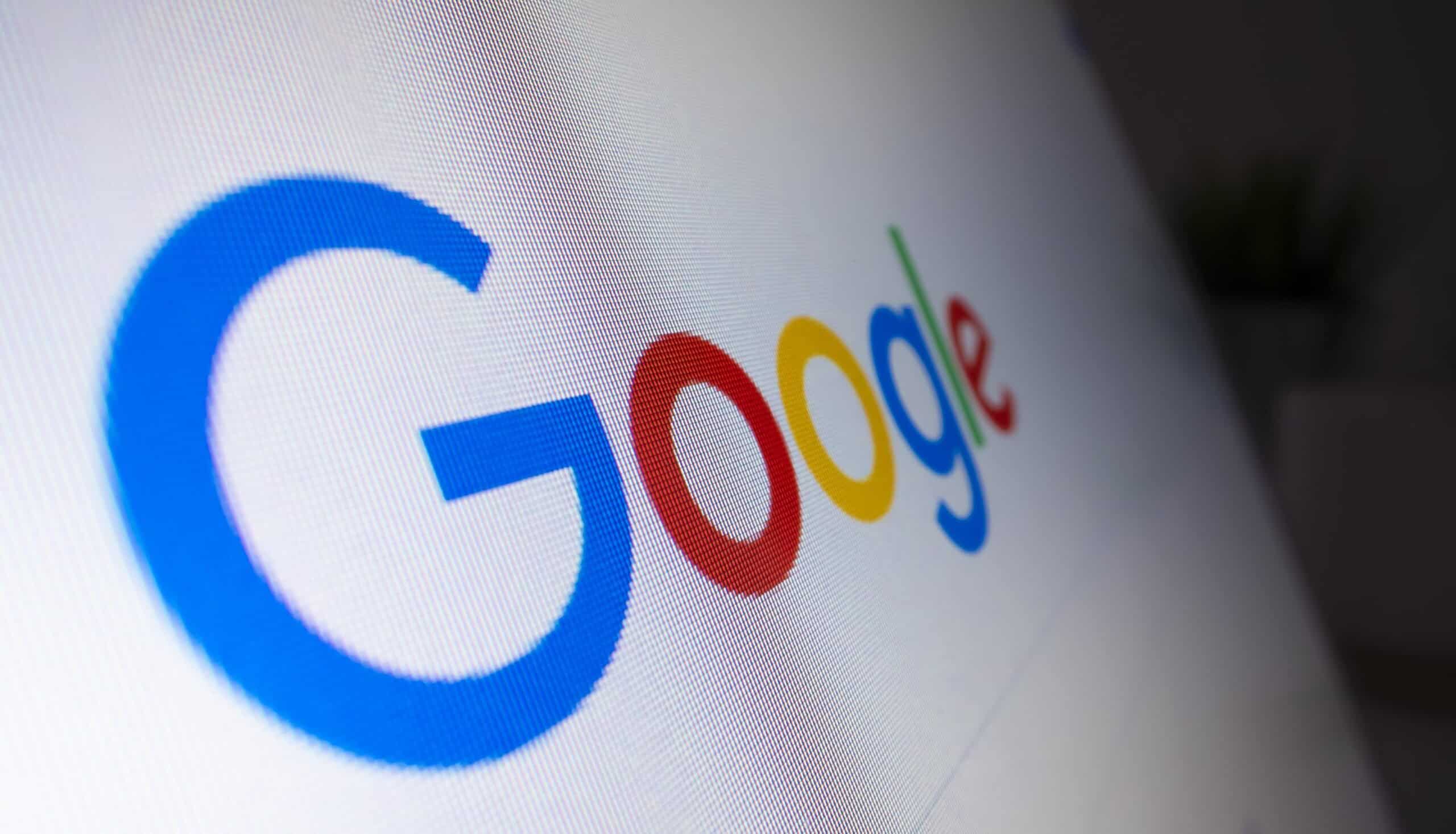 Google logo showing certificate authorities
