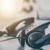 Headset on table showing IT help desk in cyber attack