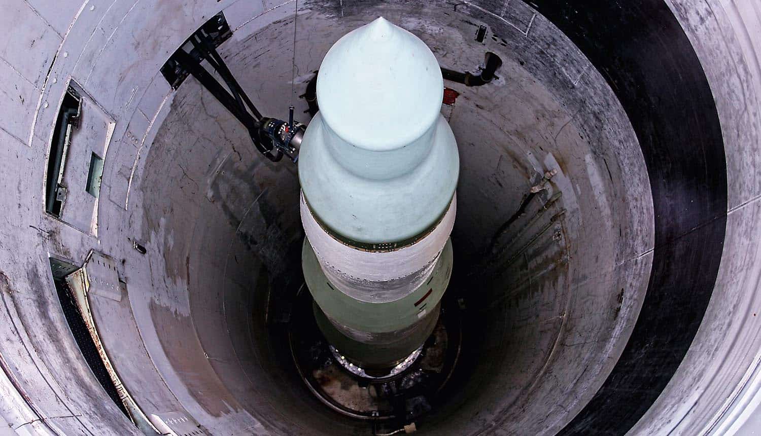 Nuclear missile in silo showing nuclear agency hit by SharePoint vulnerability