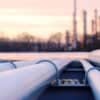 Steel pipes showing cyber attacks on critical infrastructure