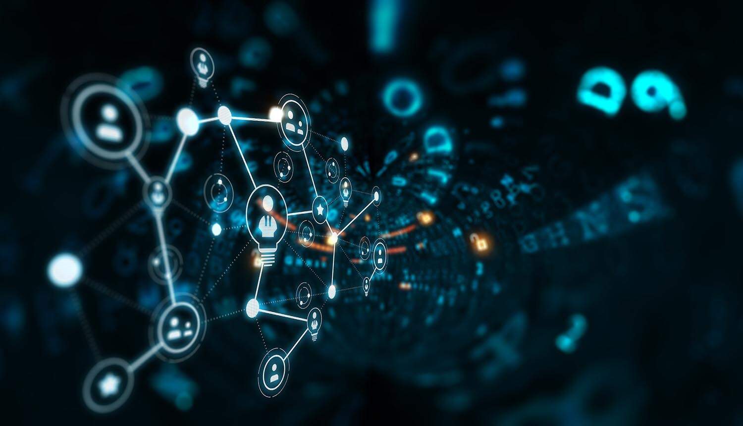 Data spiraling showing web scraping and data access
