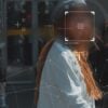 Face recognition technology in street showing violation of privacy laws
