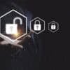 Unlocked padlock showing data breach of fashion retailers