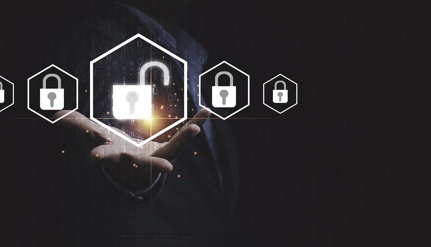 Unlocked padlock showing data breach of fashion retailers