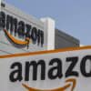 Amazon buildings showing AWS outage and service disruptions