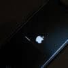 iPhone being updated showing zero-day vulnerability