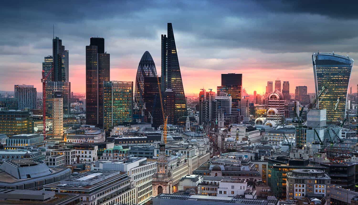 City of London business area showing security flaw in business registry