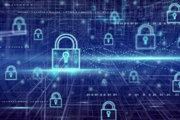 Digital locks in virtual environment showing zero trust