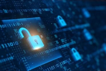 Digital locks showing AI finding critical vulnerability