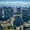 Rio de Janeiro downtown showing breach of emergency alert system