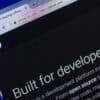 GitHub website on screen showing supply chain attack on GitHub repositories