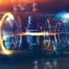 Code and numbers showing quantum-safe