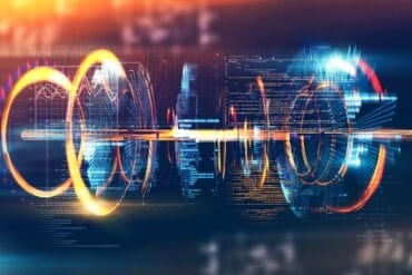 Code and numbers showing quantum-safe