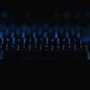 Hacker hands typing showing security breach