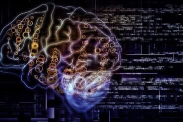 Outlines of human brain showing Mythos AI and security vulnerabilities