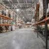Large warehouse showing data breach disrupts operations