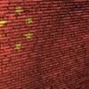China flag with code showing AI models