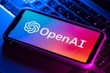 OpenAI logo on screen showing AI models going rogue