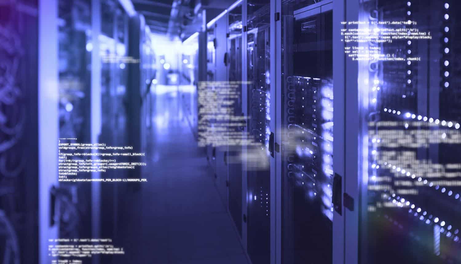 Data processing in data center showing OpenAI agents